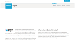Desktop Screenshot of internetengine.com